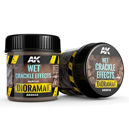AK Interactive Wet Crackle Effects weathering product for scale models