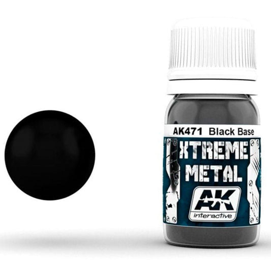 AK Xtreme Metal metallic paint Black Base
