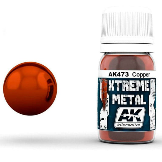 AK Xtreme Metal metallic paint Copper