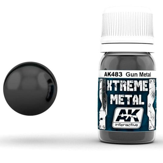 AK Xtreme Metal metallic paint Gun Metal