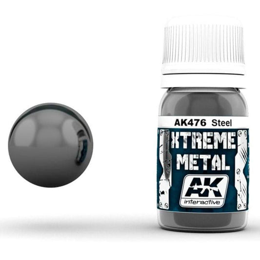 AK Xtreme Metal metallic paint Steel