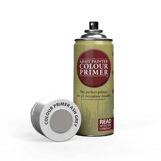 Army Painter Colour Primer spray Ash Grey 400ml can
