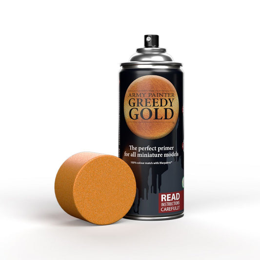 Army Painter Colour Primer spray Greedy Gold 400ml can