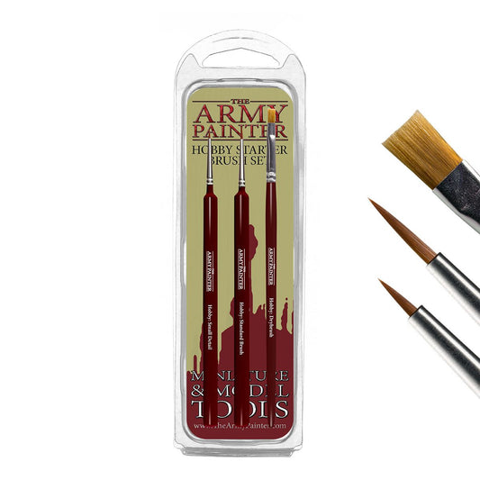 Army Painter Hobby Starter Brush Set miniature painting brush