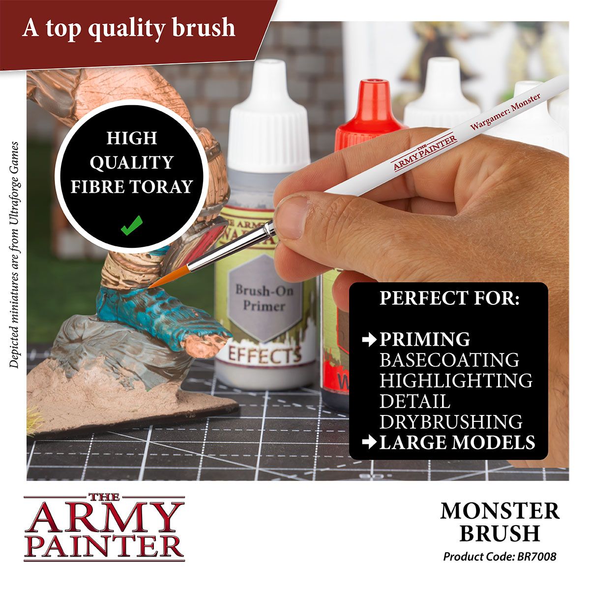 Army Painter Wargamer Brush - Monster - Loaded Dice