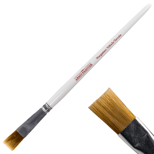 Army Painter Wargamer Brush - Vehicle/Terrain miniature painting brush