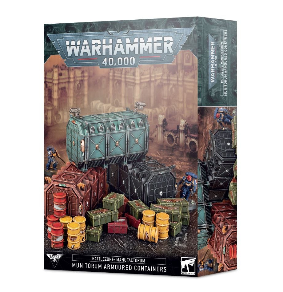 Battlezone Manufactorum: Munitorum Armoured Containers - Loaded Dice