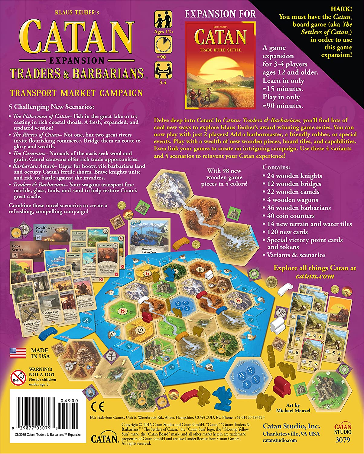 Catan Expansion: Traders & Barbarians - Loaded Dice