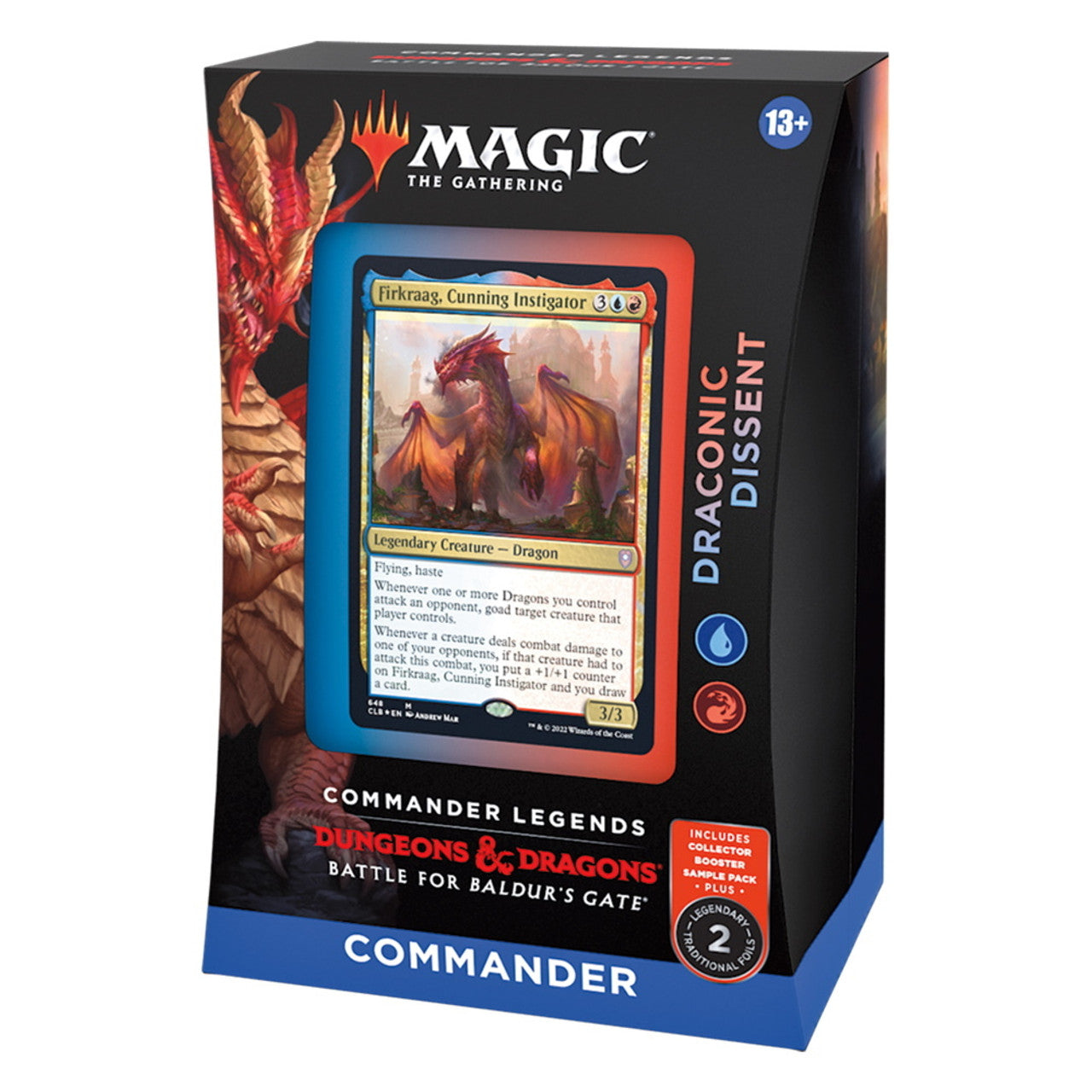 Magic The Gathering - D&D Battle for Baldurs Gate Commander Legends Commander Deck - Loaded Dice Barry Vale of Glamorgan CF64 3HD