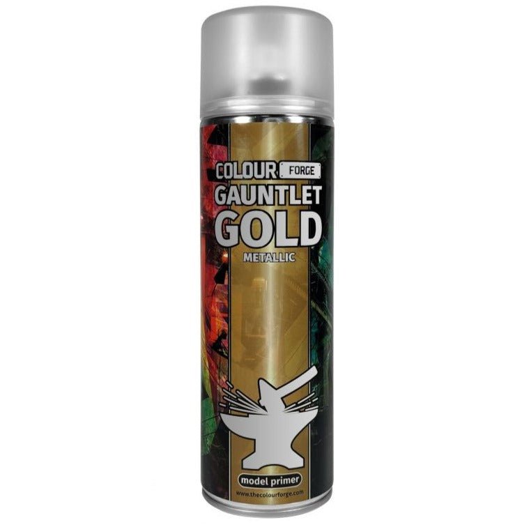 Colour Forge Gauntlet Gold 500ml spray can