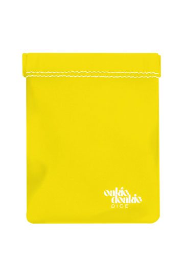 Oakie Doakie - Dice Bag small - Yellow - Loaded Dice