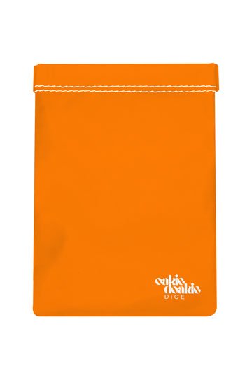 Oakie Doakie - Dice Bag large - Orange - Loaded Dice