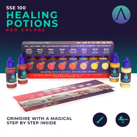 Instant Colors Paint sets - Healing Potions - Loaded Dice