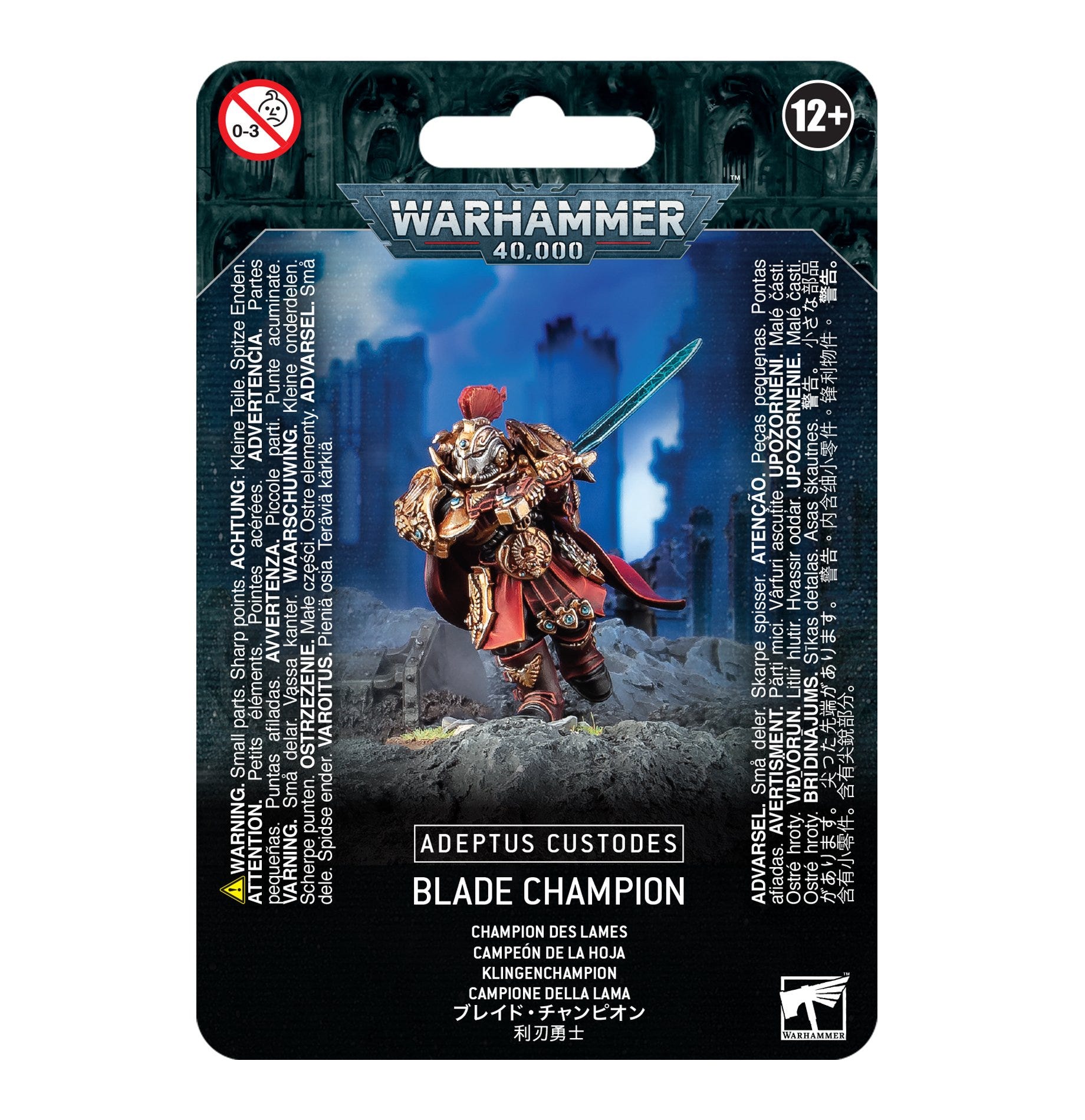 Adeptus Custodes: Blade Champion - Loaded Dice
