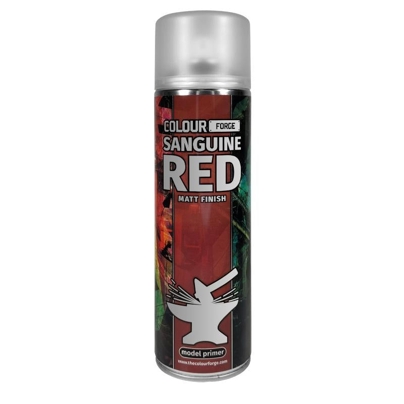Colour Forge Sanguine Red Spray Paint (500ml) - Loaded Dice
