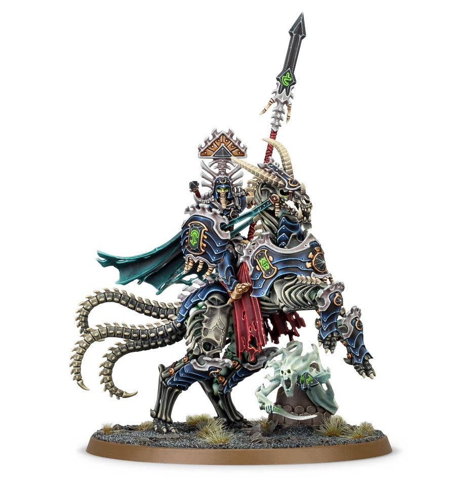 Ossiarch Bonereapers: Arch-Kavalos Zandtos Dark Lance of Ossia - Loaded Dice