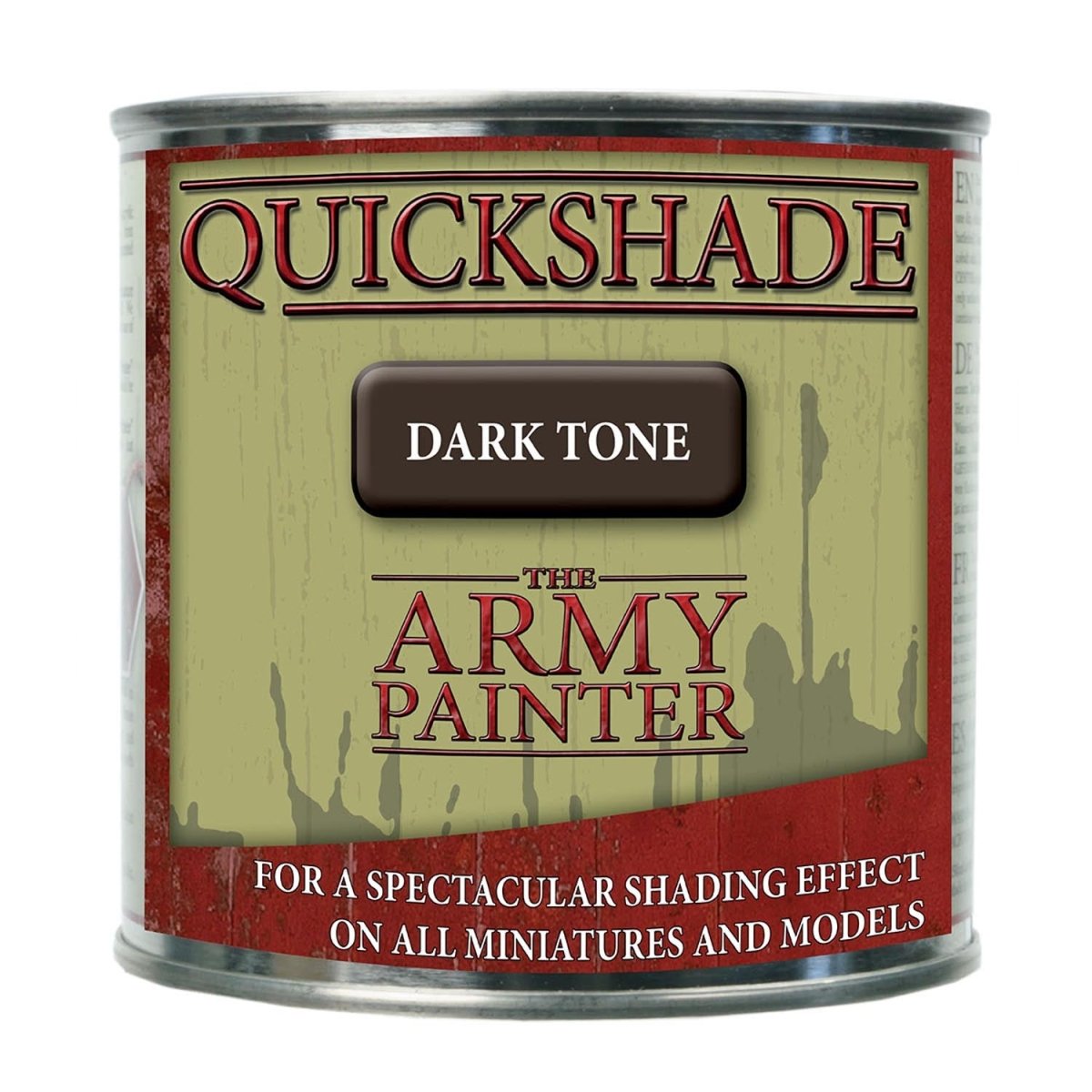 Army Painter Quickshade Tin, Dark Tone - 250ml