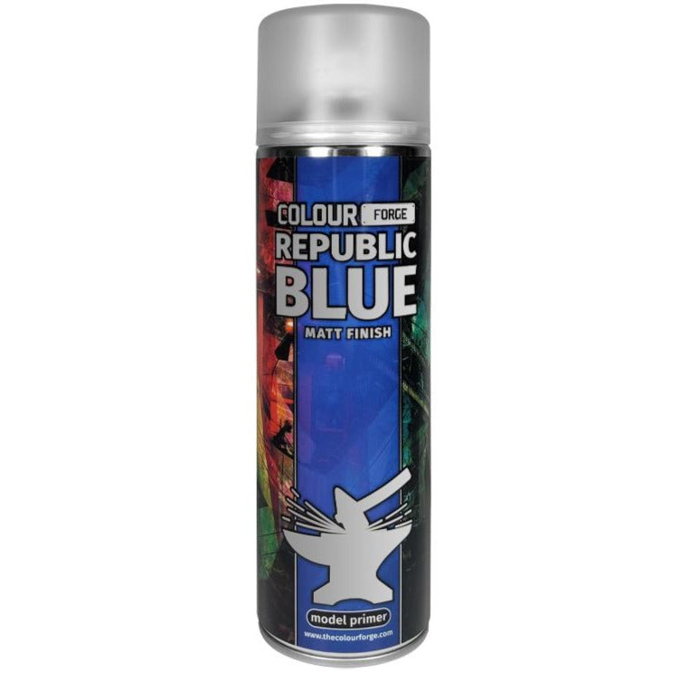 Colour Forge Republic Blue Spray Paint (500ml) - Loaded Dice