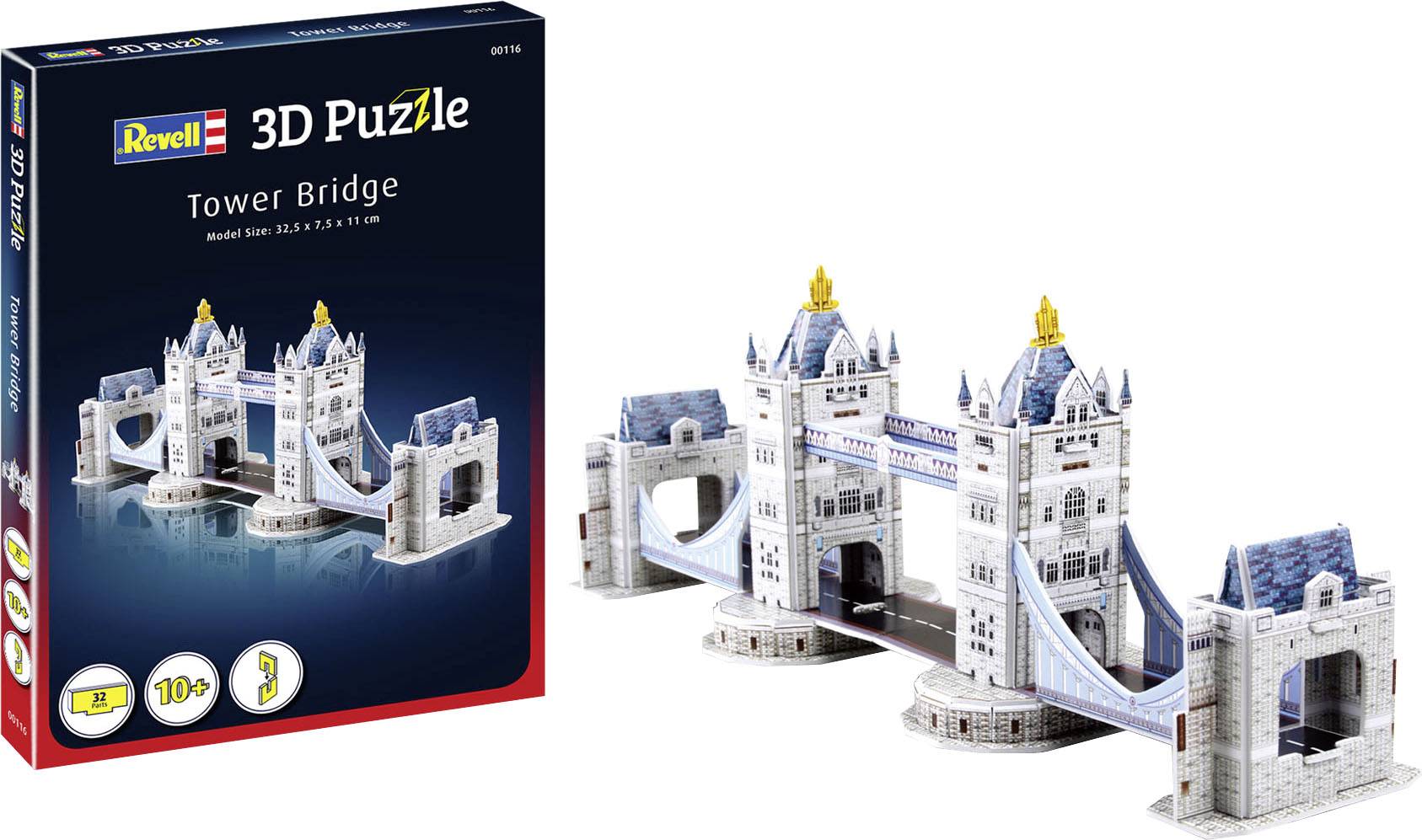 Mini 3D Puzzle - Tower Bridge - Loaded Dice