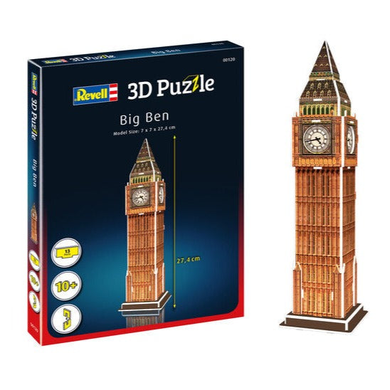 Mini 3D Puzzle - Big Ben - Loaded Dice
