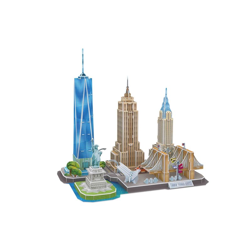 3D Puzzle - New York Skyline - Loaded Dice