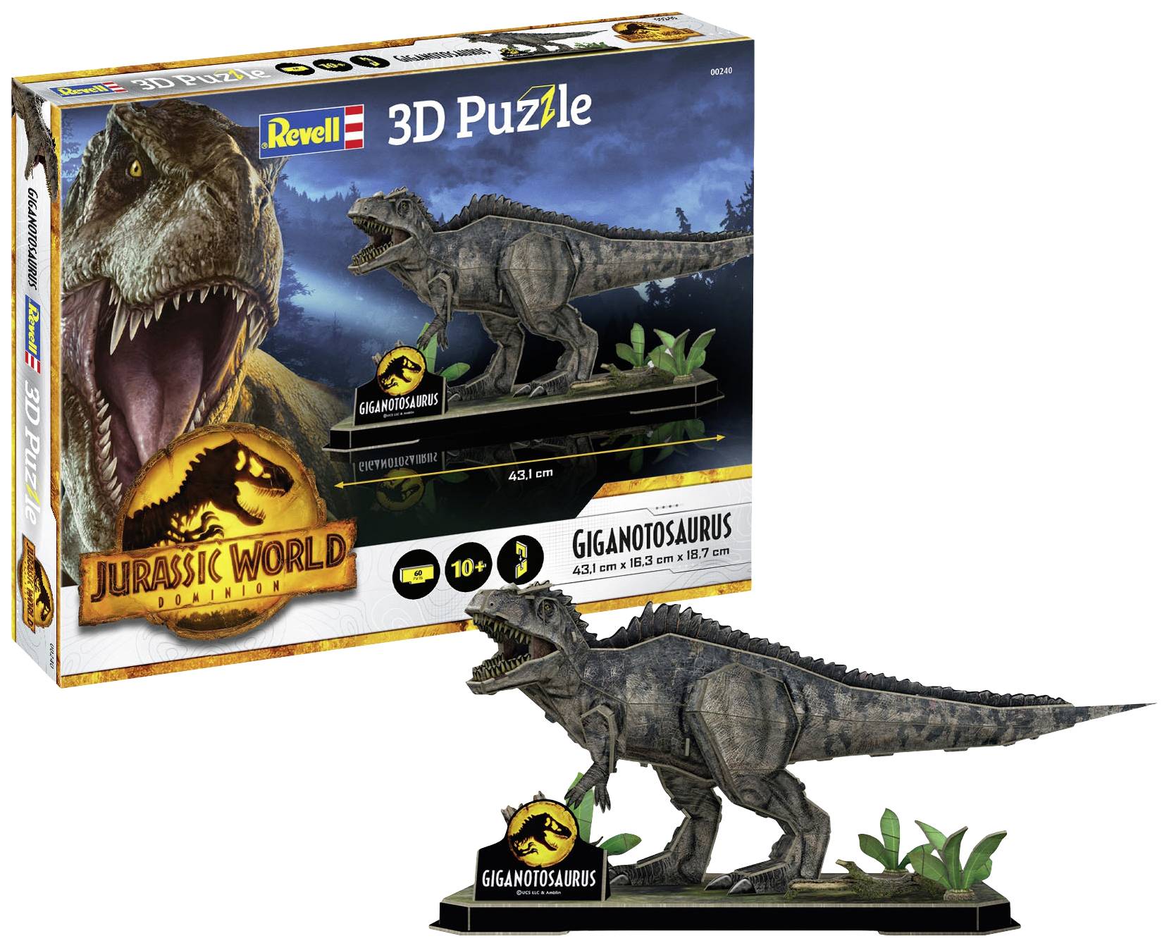3D Puzzle - Jurassic World Dominion Giganotosaurus - Loaded Dice