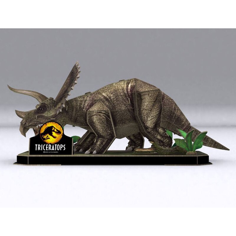 3D Puzzle - Jurassic World Dominion Triceratops - Loaded Dice