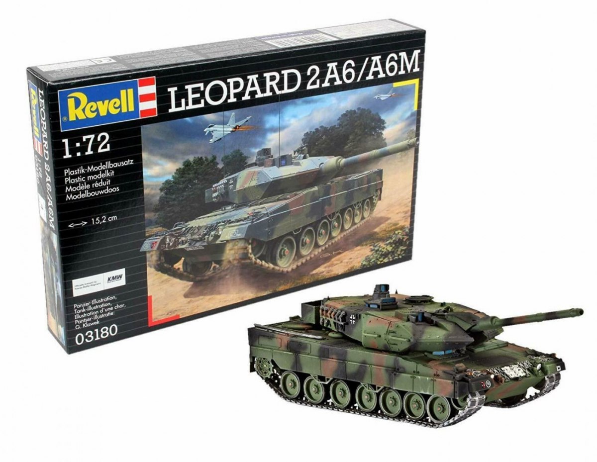 Revell Leopard 2 A6/A6M (1:72) - Loaded Dice