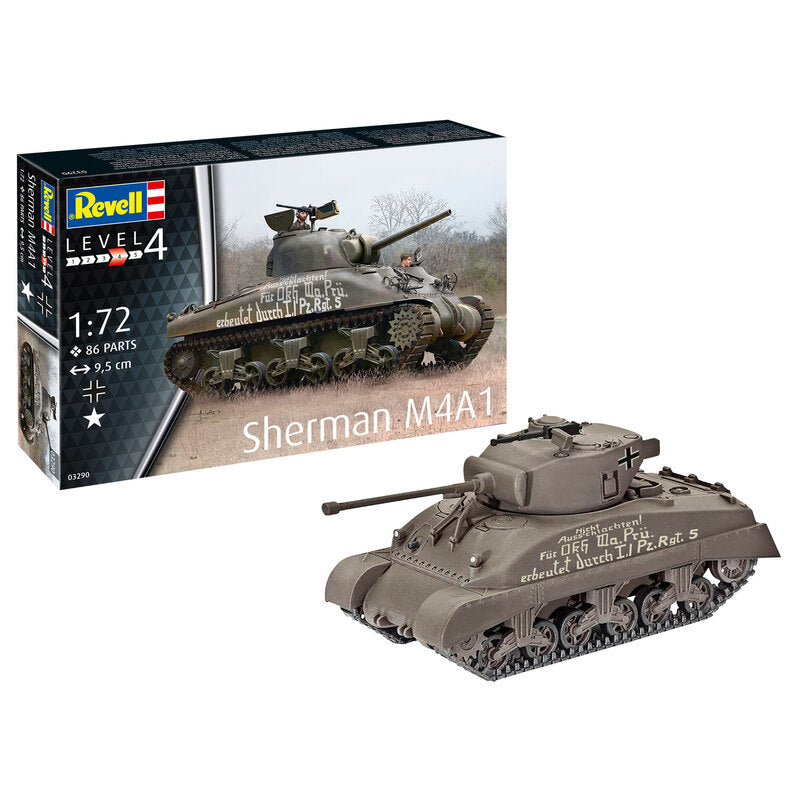 Sherman M4A1 (1:72) - Loaded Dice