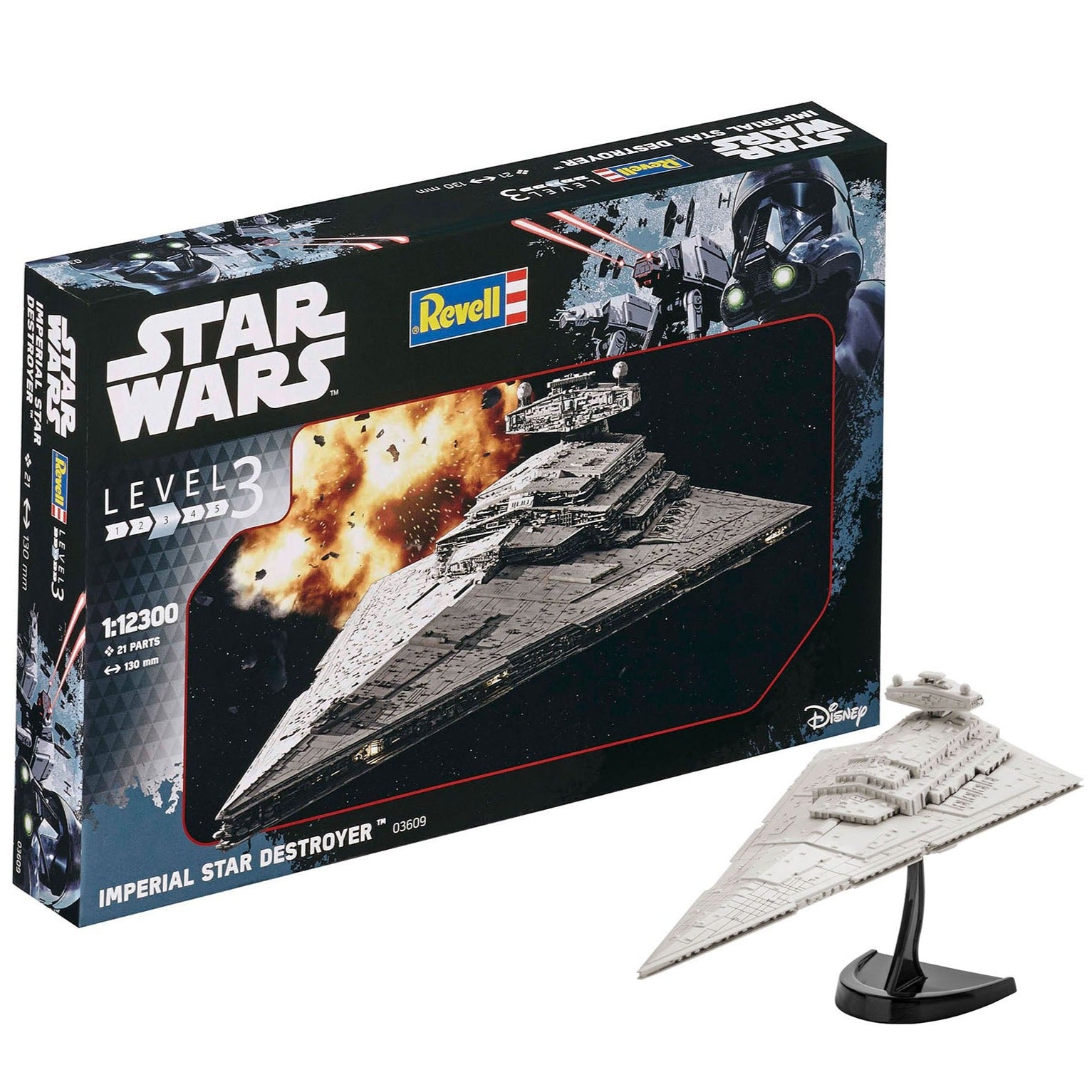 Star Wars Imperial Star Destroyer (Glue Kit) - Loaded Dice
