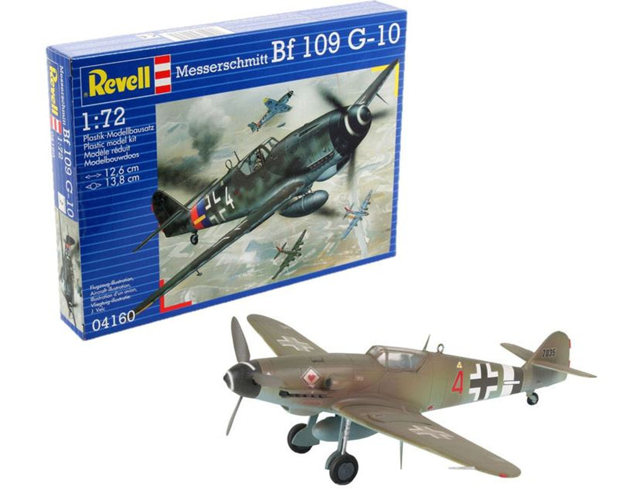 Revell Messerschmitt Bf 109 G-10 (1:72) - Loaded Dice