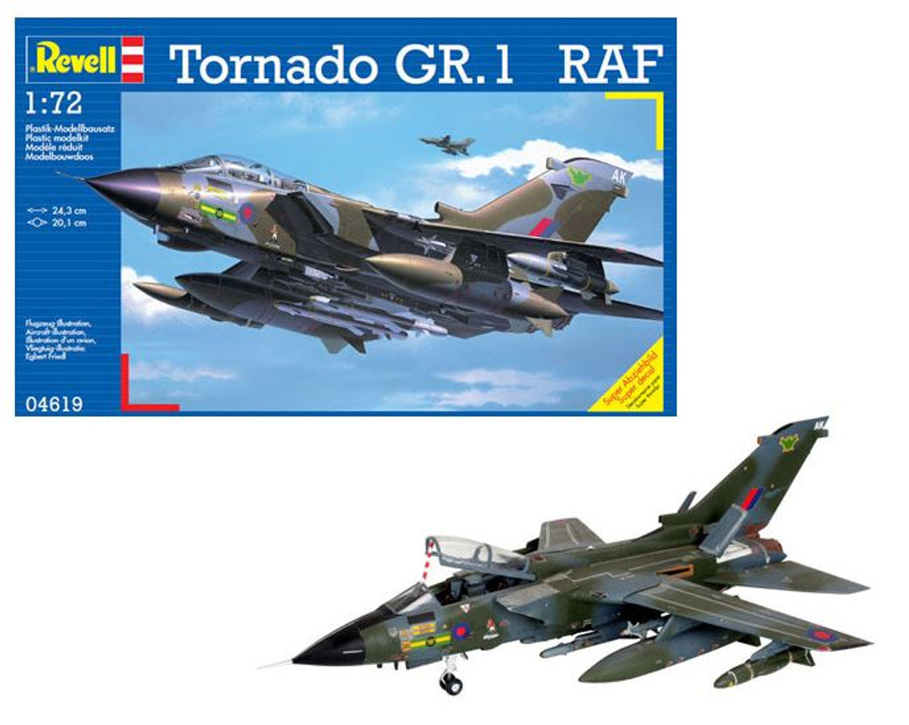 Tornado GR. Mk. 1 RAF (1:72) - Loaded Dice