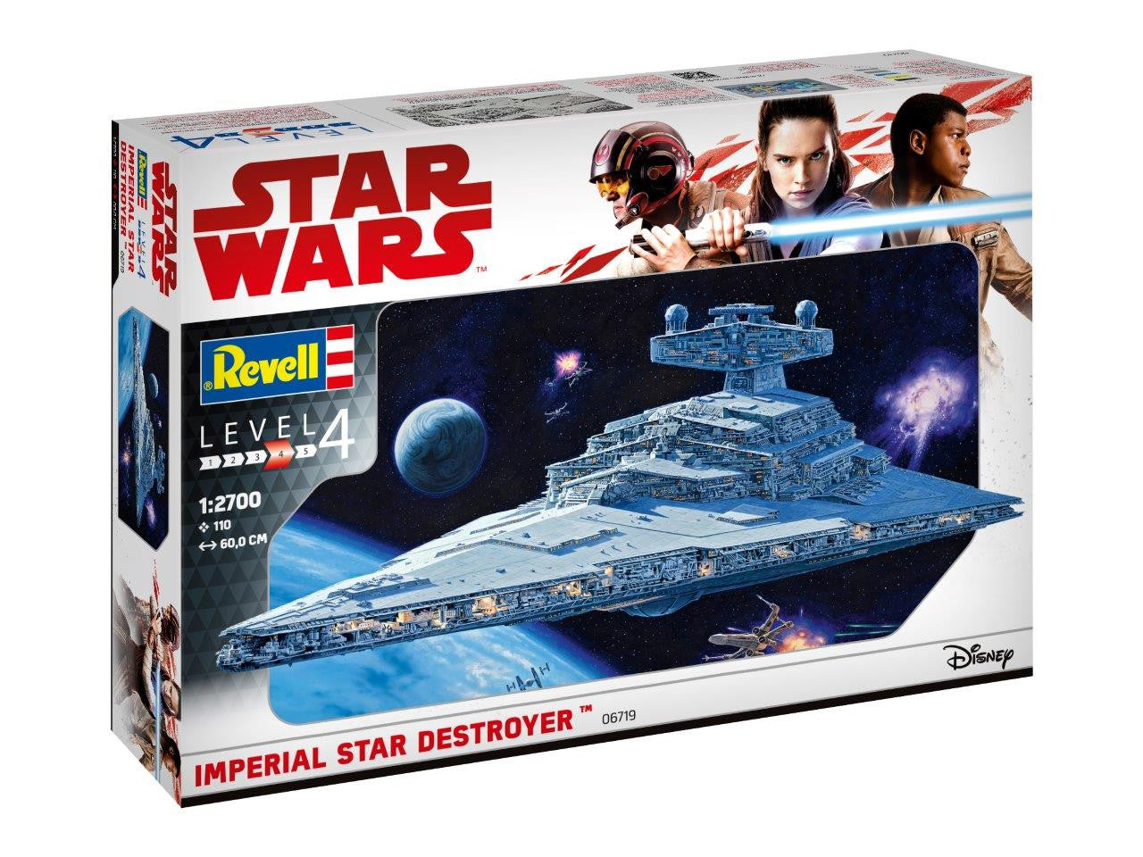 Star Wars Imperial Star Destroyer (Glue Kit) (1:2700) - Loaded Dice