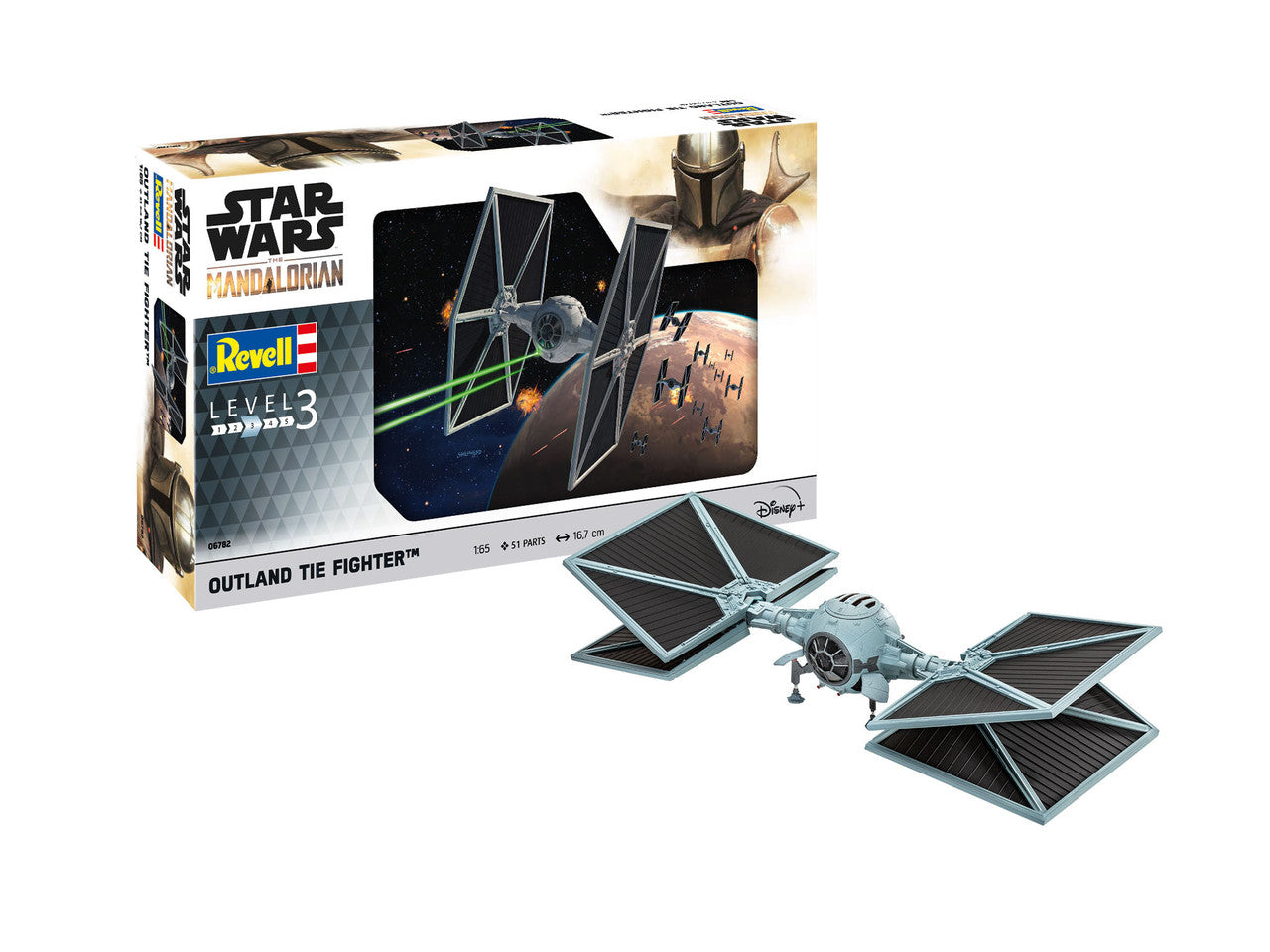 Star Wars Outland TIE Fighter™: The Mandalorian (Glue Kit) - Loaded Dice