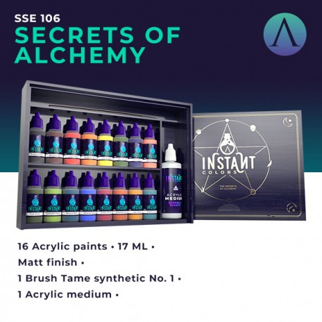 Instant Colors Paint sets - Secrets of Alchemy - Loaded Dice