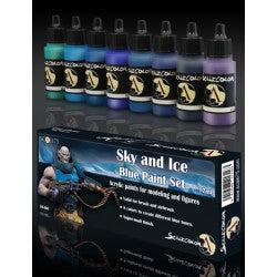 Scalecolor Paint Set - Sky and Ice - Loaded Dice