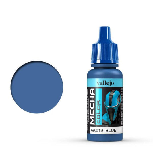 Vallejo Mecha Color Mecha Color - Blue satin airbrush paint dropper bottle