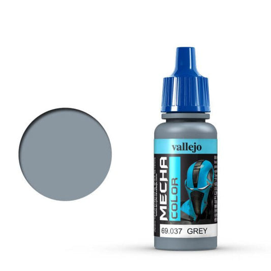 Vallejo Mecha Color Mecha Color - Grey satin airbrush paint dropper bottle