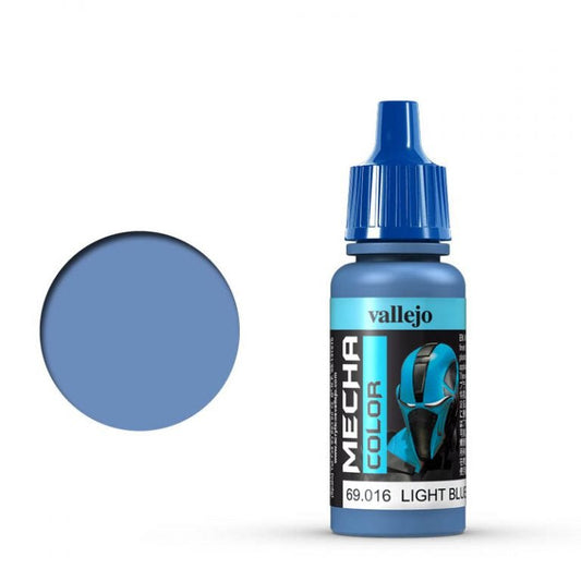 Vallejo Mecha Color Mecha Color - Light Blue satin airbrush paint dropper bottle
