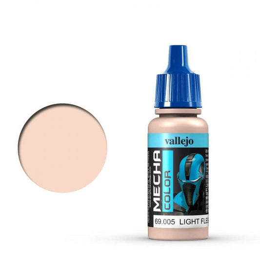 Vallejo Mecha Color Mecha Color - Light Flesh satin airbrush paint dropper bottle