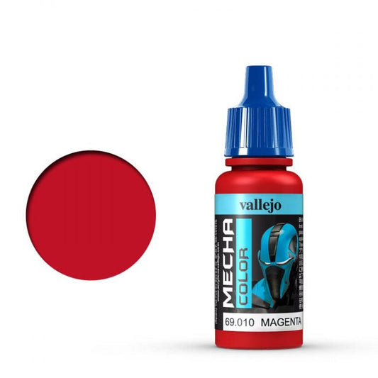 Vallejo Mecha Color Mecha Color - Magenta satin airbrush paint dropper bottle