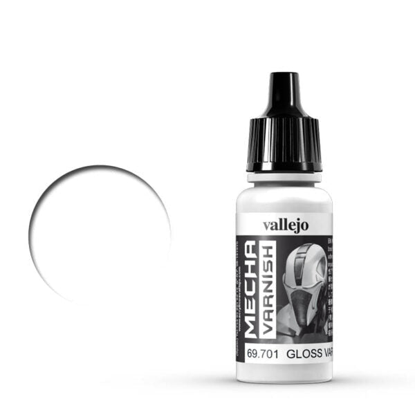 Vallejo Mecha Color - Mecha Gloss Varnish hobby bottle