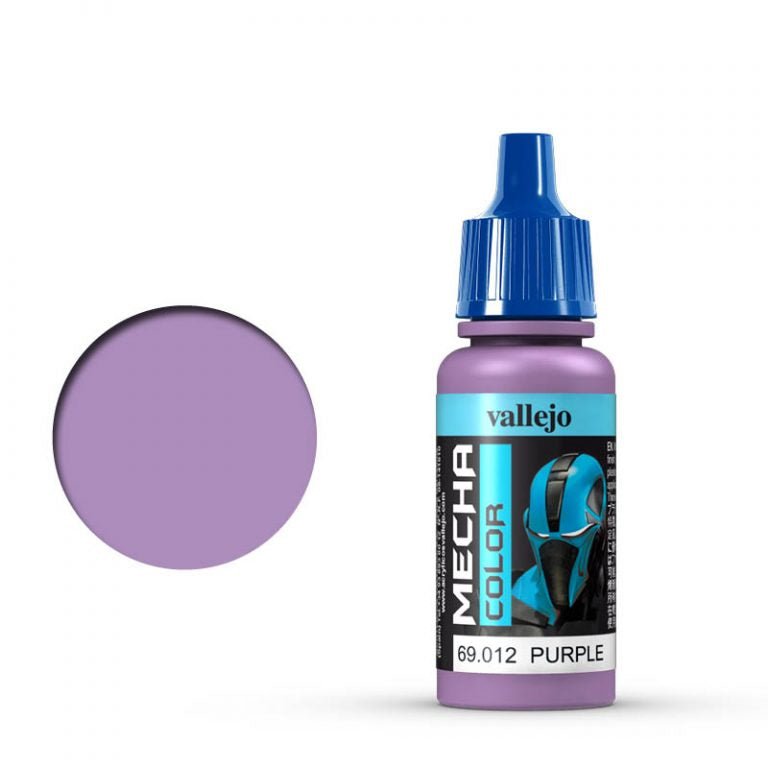 Vallejo Mecha Color Mecha Color - Purple satin airbrush paint dropper bottle