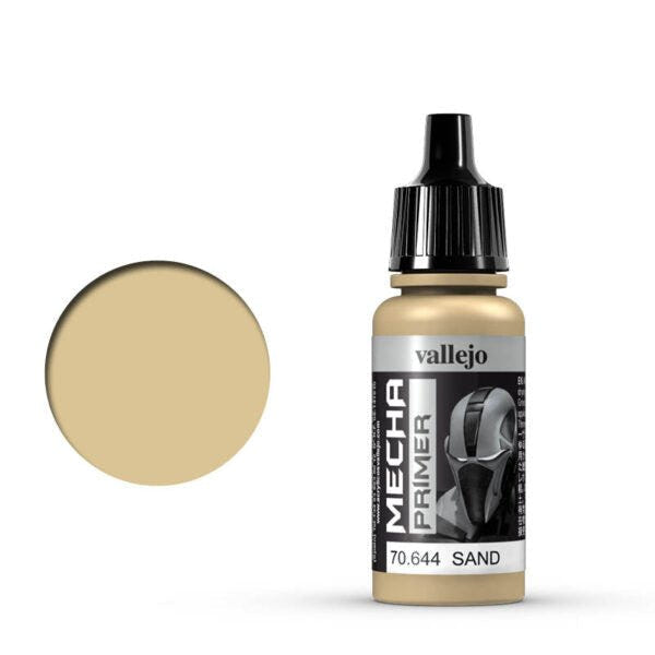 Vallejo Mecha Color Mecha Color - Sand Primer satin airbrush paint dropper bottle