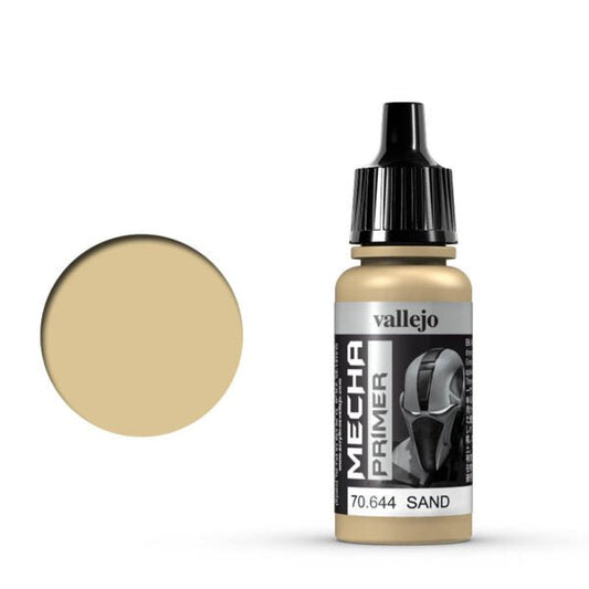 Vallejo Mecha Color Mecha Color - Sand Primer satin airbrush paint dropper bottle