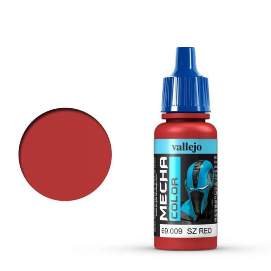 Vallejo Mecha Color Mecha Color - Sz Red satin airbrush paint dropper bottle