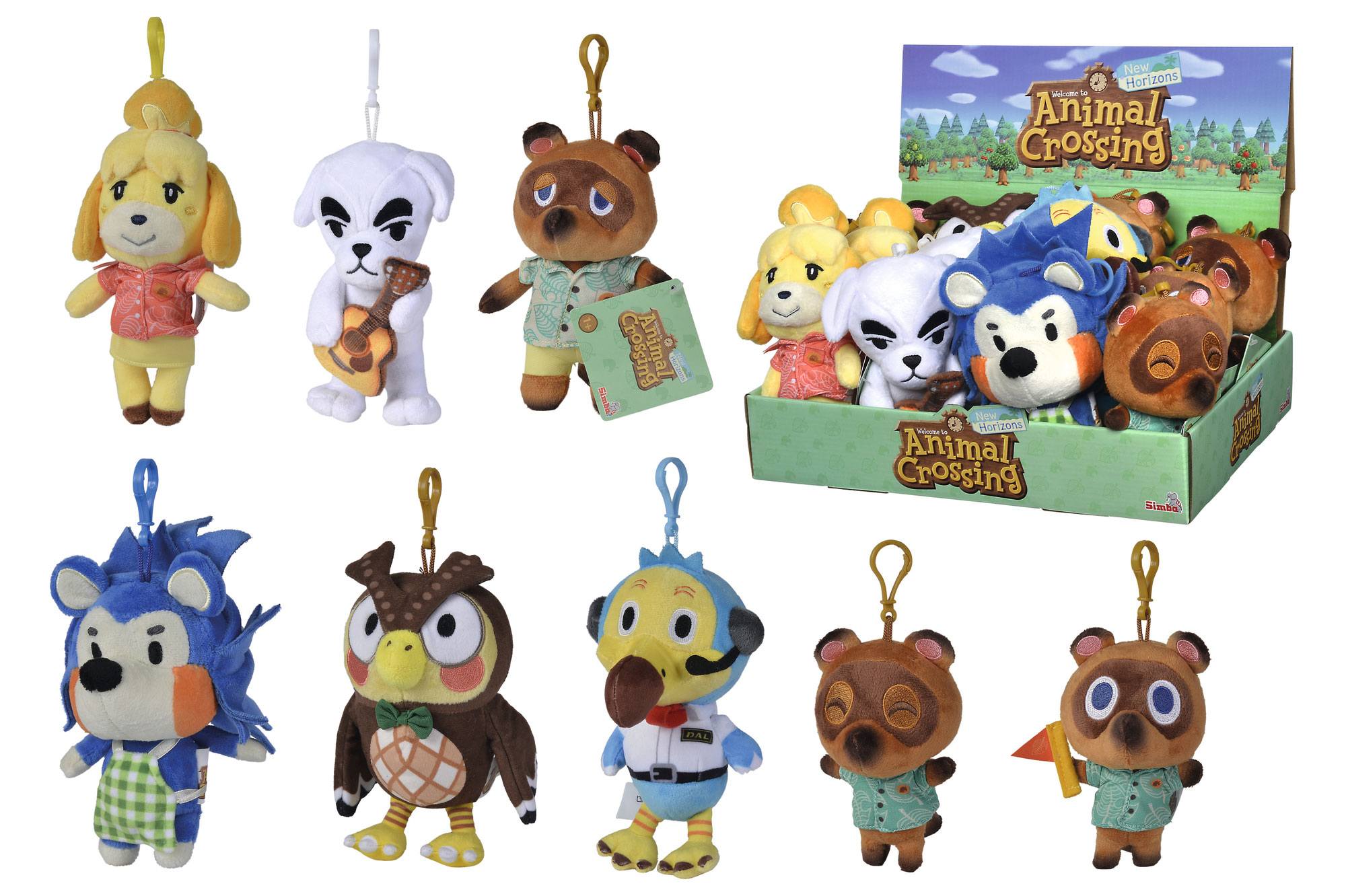 Animal Crossing Plush Keychains Residents 15cm - Loaded Dice Barry Vale of Glamorgan CF64 3HD